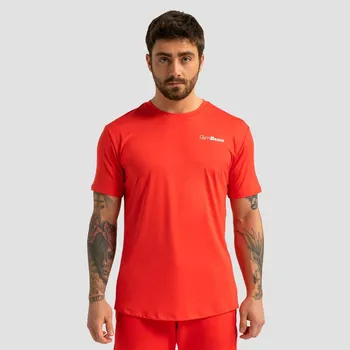 Pánské tričko GymBeam Pánské sportovní tričko Limitless Hot Red XXL