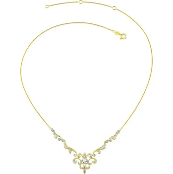 Náhrdelník Zlatý náhrdelník s brilianty - 0,45 ct - ryzost 585 - 220.509