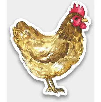 Samolepící dekorace ePiPí Samolepka - Slepička