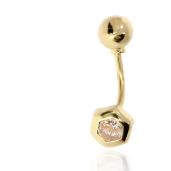 Dárková krabička Zlatnictví Helios Piercing ze zlata do pupíku