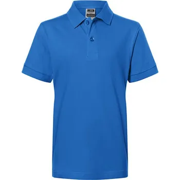 Chlapecké tričko James&Nicholson Dětská polokošile JN070K Royal XL (146/152)
