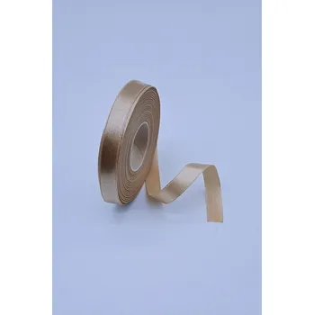 Stuha Saténová stuha - 12 mm, béžová