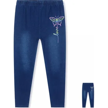 KUGO DÍVČÍ LEGÍNY "TRACK" Barva: modrá, Velikost: 164