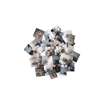 samolepka Sada 46 ks samolepek - Floral collection