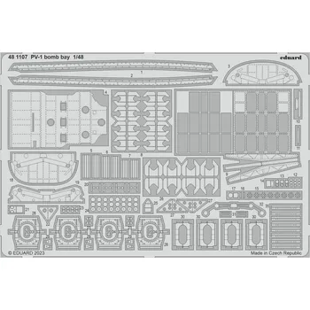 Plastikový model Eduard 1/48 PV-1 bomb bay (ACADEMY)