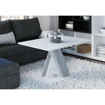 Konferenční stolek Konferenční stolek BRAGA bílá mat/beton