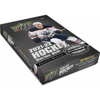 Sběratelská karetní hra 2021-22 NHL Upper Deck Series One Hobby box - hokejové karty