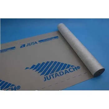 Stavební fólie JUTADACH 150 - difuzní kontaktní folie, na bednění, izolaci /role 75m2, 1,5x50m/ šedá