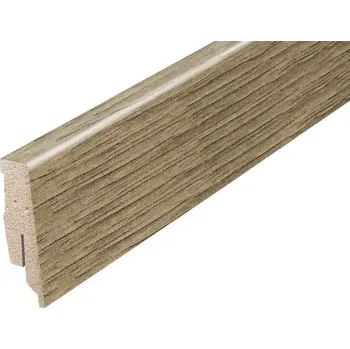 soklová lišta NOVÁK Podlahová - soklová lišta 60x13 MDF fólie dub grand, 2,7m AAK M020/06