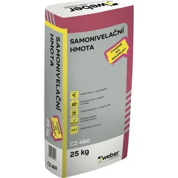Stavební pojivo Samonivelační stěrka na podlahu WEBER CZ 460 25 kg