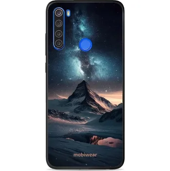 Pouzdro na mobilní telefon Lesklý kryt Mobiwear Glossy - Xiaomi Redmi Note 8T - G006G Hora s hvězdnou oblohou (Prémiové lesklé pouzdro, obal, kryt Mobiwear Glossy na mobil Xiaomi Redmi Note 8T - G006G Hora s hvězdnou oblohou, materiál Plast + TPU silikon - krytí po všech stranách,)