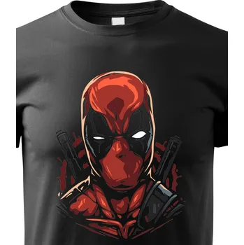 Chlapecké tričko Dětské tričko Deadpool 4, Barva Černá, Velikost 158 cm/12 roků, Canvas Dětské tričko Bezvatriko.cz 1806