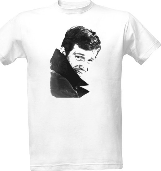 Tričko s potiskem Herec Jean Belmondo pánské