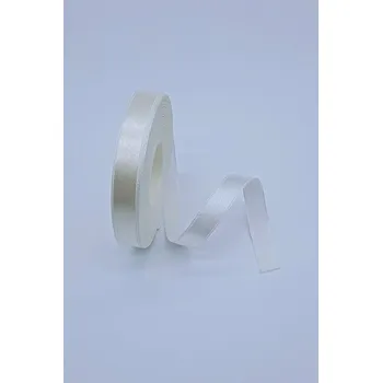 Stuha Saténová stuha - 12 mm, bílá