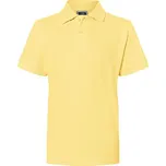 James&Nicholson Dětská polokošile JN070K Light Yellow XL (146/152)