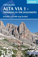 Alta Via 1: Trekking in the Dolomites: 1:25 000 - Gillian Price [EN] (2022, brožovaná)