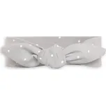 MONIEL Dots dětská čelenka šedá 0-24…