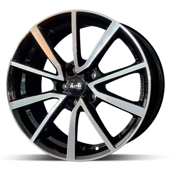 Alu kolo Alu disk Platin P95 Black 7x17 5x114 ET50 černý leštěný