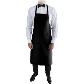 Kuchyňská zástěra Vondrak & Company | Kuchařská zástěra XXL - černá