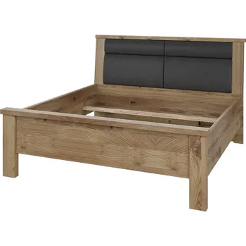 Postel Lago Postel, dub, barva přírodní dub, rozměr 140 x 200 cm