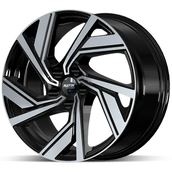 Alu kolo Alu disk Platin P114 Black 8x19 5x112 ET45 černý leštěný