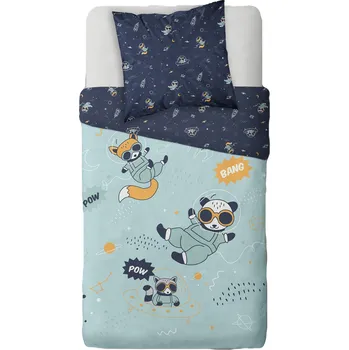 Povlečení TODAY Dětské povlečení astronaut 140x200 63x63 cm