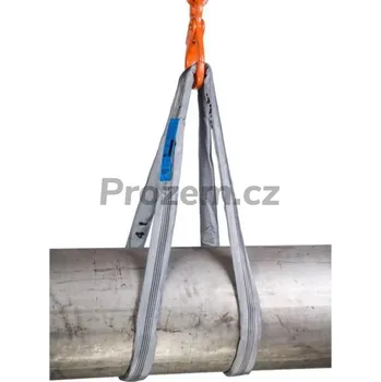 Upínací popruh S5 Nekonečný zvedací popruh 4t 1,5m/3m, nekonečný závěsný pás WLL 4000 kg / EWL 1,5 m