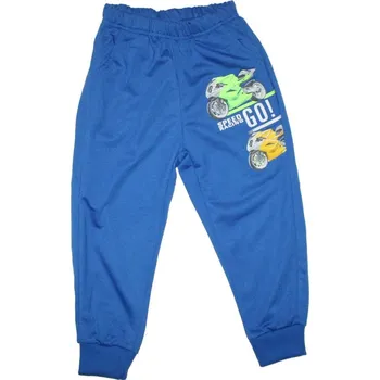 Dětské tepláky DVĚ MOTORKY pro kluky 1112 647/224 vel. 98