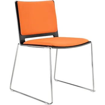 Jídelní židle Plastová židle FILO (s čalouněním)