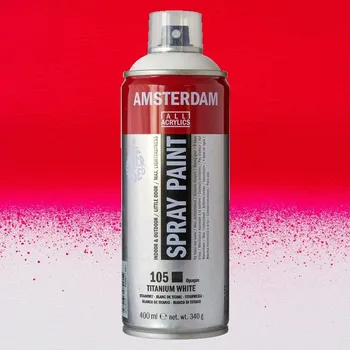 Barva ve spreji Akrylový sprej AMSTERDAM 400ml, Carmine