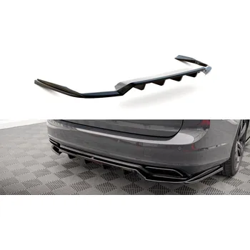 Karosérie Spoiler zadního nárazníku Volvo V90 R-Design Mk2 černý lesklý plast