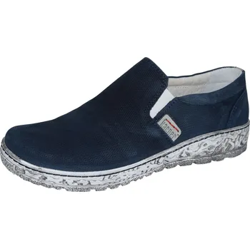 Dámské lodičky Kacper dámské mokasíny 2-6340 Barva: modrá, Velikost: 36