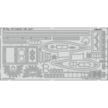 Plastikový model Eduard 1/48 PV-1 exterior (ACADEMY)