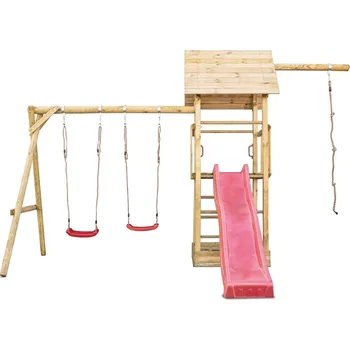 Lano Alex s dvojitou houpačkou a horolezecké lano