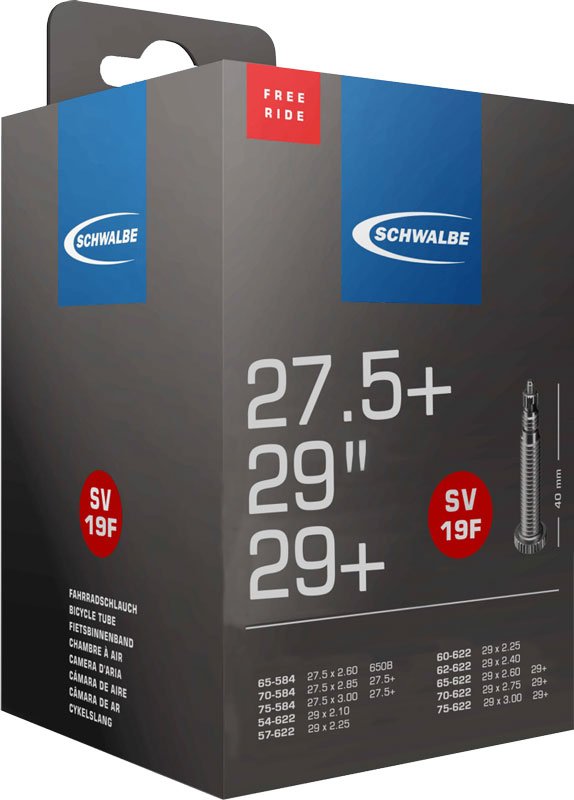 Univerzální duše Schwalbe SV19F 27,5+/ 29"/29+" x 2.10-3.00" galuskový ventilek