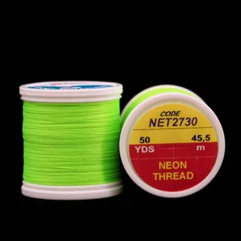 Hobby drát HENDS - Nit neon Thread 45,5m - Chartreuse