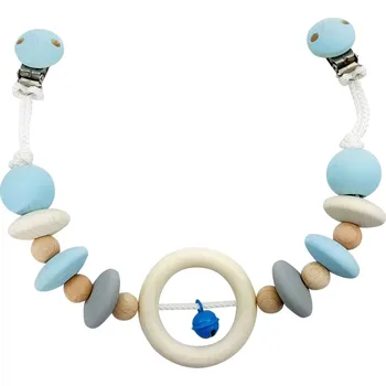 Hess Závěs na kočárek přírodní s modrým zvonečkem