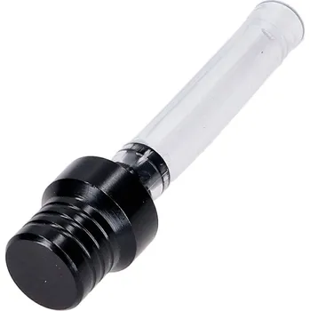Blok motoru TUNR Odvzdušňovací zátka s hadicí 6mm univerzální - černá 42606-BK
