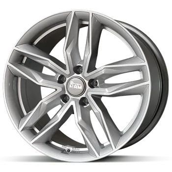 Disk Alu disk MAM RS3 Silver 8x18 5x108 ET45 stříbrný