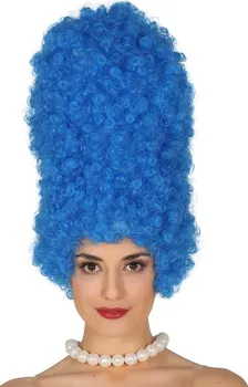Karnevalová paruka Fiestas Guirca Marge Simpsonová paruka 40 cm modrá