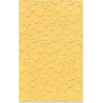 Sizzix Jarní květiny - A7 embosovací kapsa 3D