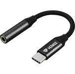 Adaptér YENKEE YTC 102 USB-C / JACK 3,5mm (pro poslech hudby)
