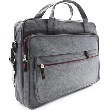 brašna na notebook Světle šedá pánská příruční taška Rodianos