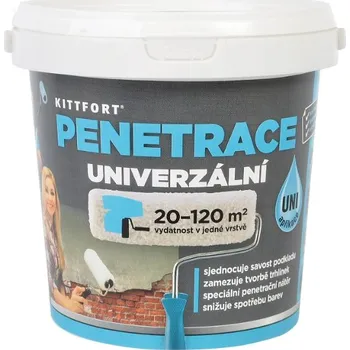 Penetrace Kittfort PENETRACE UNIVERZÁLNÍ Balení: 1 kg