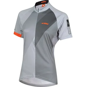 cyklistický dres Dres KTM Lady Line šedý/oranžový Velikost: XL