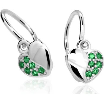 Náušnice Cutie Kids Jewellery c2160-10-90-x-2 Zelená