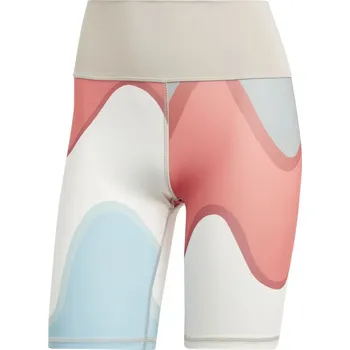 Dámské kraťasy Dámské kompresní kraťasy adidas MMK CYCL TIG W béžová HR8182 - S | UK 12 | US 12,5