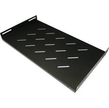 Police XtendLan 270 mm pro nástěnné rozvaděče Police, pro nástěnné rozvaděče, 270mm, hloubka rozvaděče 450mm, 45kg nosnost, černá BPOLICE6027-BLACK