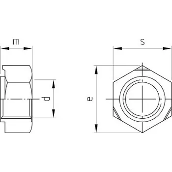 Matice Nerezová matice DIN 929 A2 M 3