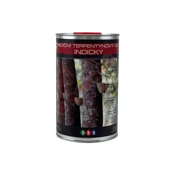 Olej na dřevo Terpentýn - Terpentýnový olej indický 0,9 l BBB BARVY